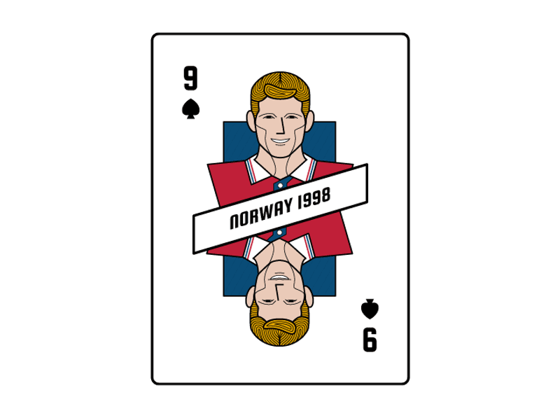 Football Icons VM-kortstokk