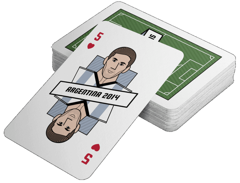 Football Icons VM-kortstokk